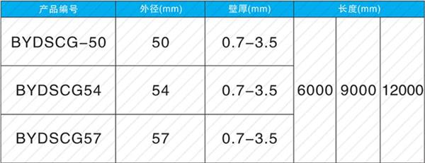 安徽钳压式声测管产品规格尺寸